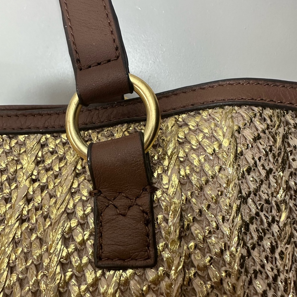 Juicy Couture Palm Springs Metallic
Straw Tote Bag - Picture 10 of 13